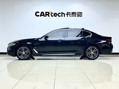2023 BMW 5 Series 5 530Li M, чёрный — фото 6