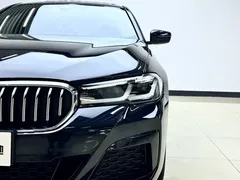 2023 BMW 5 Series 5 530Li M, чёрный — фото 7
