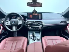 2023 BMW 5 Series 5 530Li M, чёрный — фото 13