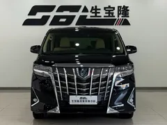 2021 Toyota Alphard Hybrid 2.5L Premium, чёрный — фото 2