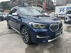 2022 BMW X1, синий — фото 3