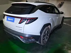 2023 Hyundai Tucson L 1.5T AT 2WD LUX Premium, белый — фото 3