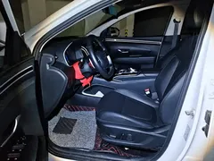 2023 Hyundai Tucson L 1.5T AT 2WD LUX Premium, белый — фото 9