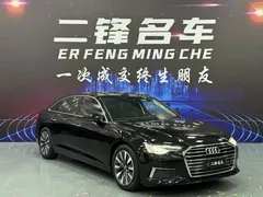 2021 Audi A6L 45 TFSI, чёрный — фото 3