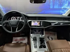 2021 Audi A6L 45 TFSI, чёрный — фото 7