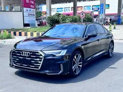 2020 Audi A6L 45 TFSI, чёрный — фото 1