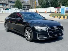 2020 Audi A6L 45 TFSI, чёрный — фото 3
