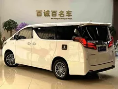 2021 Toyota Alphard Hybrid 2.5L Luxury, белый — фото 7
