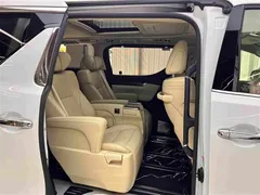 2021 Toyota Alphard Hybrid 2.5L Luxury, белый — фото 12