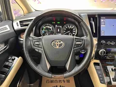 2021 Toyota Alphard Hybrid 2.5L Luxury, белый — фото 14