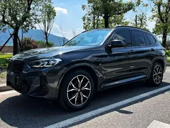2022 BMW X3 M, чёрный — фото 1