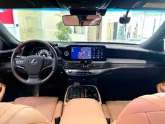 2021 Lexus LS 500h, чёрный — фото 8