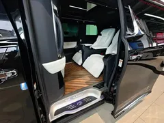 2020 Lexus LM 300h, чёрный — фото 38