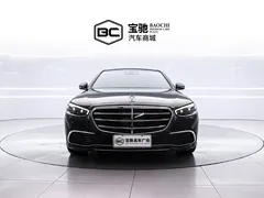 2021 Mercedes-Benz S-Class S 400 L, чёрный — фото 2