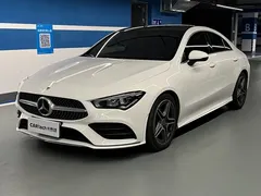 2021 Mercedes-Benz CLA 200, белый — фото 1