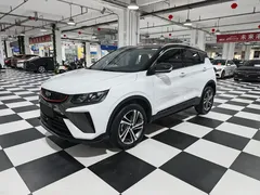 2021 Geely Coolray 1.4T DCT Diamond, белый — фото 1