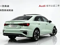 2023 Audi A3L Limousine 35 TFSI, зелёный — фото 4