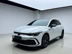 2023 Volkswagen Golf 280TSI DSG R-Line Lite, белый — фото 1