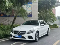 2021 Mercedes-Benz C-Class C 260 L Sport, белый — фото 1