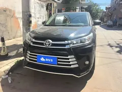 2021 Toyota Highlander 2.0T 4WD Elite 7, чёрный — фото 2