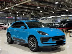 2022 Porsche Macan 2.0T, синий — фото 3
