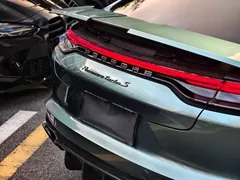2021 Porsche Panamera Turbo S 4.0T Executive, синий — фото 6
