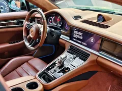 2021 Porsche Panamera Turbo S 4.0T Executive, синий — фото 9