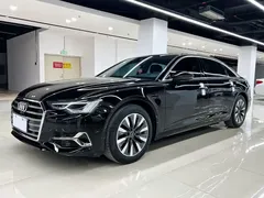 2023 Audi A6L 45 TFSI, чёрный — фото 2