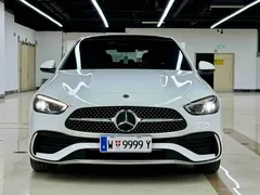 2022 Mercedes-Benz C-Class C 260 L Sport, белый — фото 1