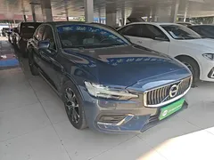 2022 Volvo S60 B4 Luxury, синий — фото 4