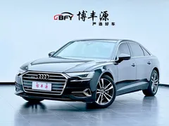 2021 Audi A6L 45 TFSI, чёрный — фото 1