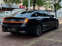 2020 Hyundai Sonata 380TGDi AT GS Smart Enjoy, чёрный — фото 7