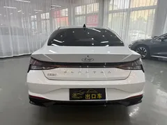 2022 Hyundai Elantra 1.5L CVT LUX Premium, белый — фото 16