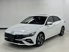 2023 Hyundai Elantra 1.5L CVT GLX Elite, белый — фото 1