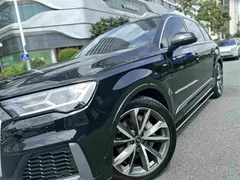 2022 Audi Q7 55 TFSI quattro S line, чёрный — фото 12
