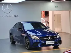 2021 Mercedes-Benz C-Class C 260 L, синий — фото 3