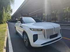 2022 Hongqi E-HS9 690km, белый — фото 3