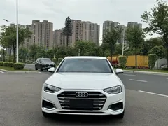 2022 Audi A4L 40 TFSI, белый — фото 2