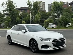 2022 Audi A4L 40 TFSI, белый — фото 3