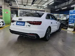 2022 Audi A4L 40 TFSI, белый — фото 4