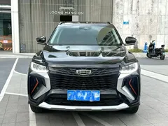 2022 Geely Atlas X 1.8TD DCT, чёрный — фото 2