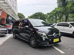 2021 Mercedes-Benz V-Class V 260 L Luxury, чёрный — фото 2