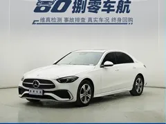 2022 Mercedes-Benz C-Class C 200 L Sport, белый — фото 1