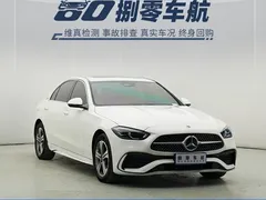 2022 Mercedes-Benz C-Class C 200 L Sport, белый — фото 3
