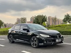 2021 Honda Civic HATCHBACK 220TURBO CVT, чёрный — фото 3