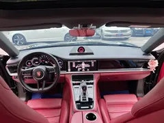 2021 Porsche Panamera 4 2.9T, чёрный — фото 5