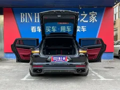 2021 Porsche Panamera 4 2.9T, чёрный — фото 9