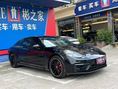 2021 Porsche Panamera 4 2.9T, чёрный — фото 17