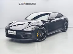2021 Porsche Panamera 4 2.9T, чёрный — фото 1