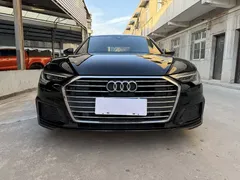 2021 Audi A6L 40 TFSI, чёрный — фото 2